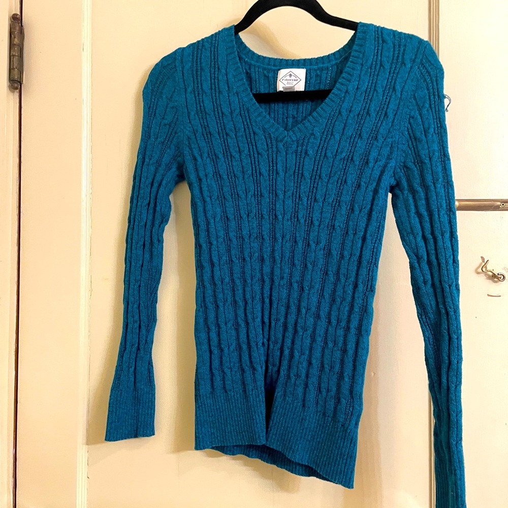 St. John’s bay cable knit sweater